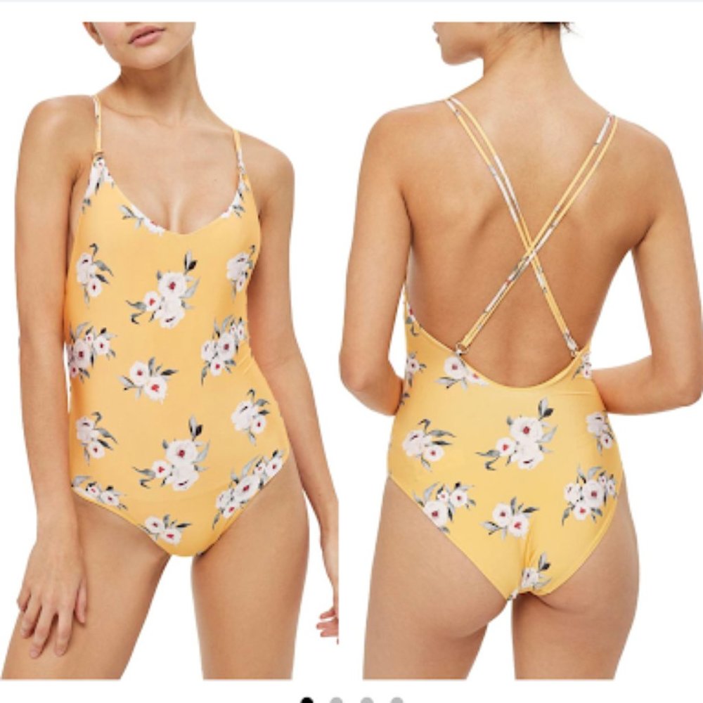 Topshop Posie One-Piece Swimsuit